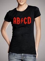 Женская футболка Abcd Rock
