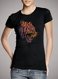 Женская футболка Blazing Tiger