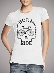 Женская футболка Born To Ride