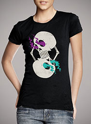 Женская футболка Infinite Skull