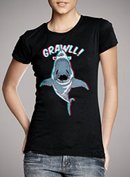 Женская футболка Jaws 3d