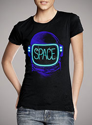 Женская футболка Space Neon