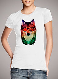 Женская футболка Hippie Wolf