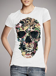 Женская футболка Vintage Skull