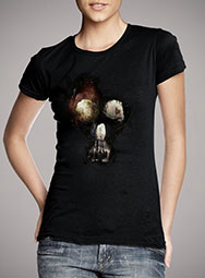 Женская футболка Cave Skull