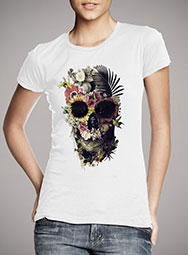 Женская футболка Garden Skull