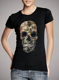 Женская футболка Skull Town