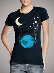 Женская футболка Under the Moon and Stars