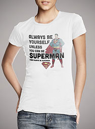 Женская футболка Always Be Superman