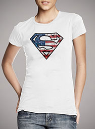 Женская футболка Superman American Logo