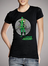 Женская футболка Vintage Green Arrow