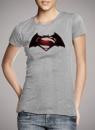 Женская футболка Batman v Superman Logo