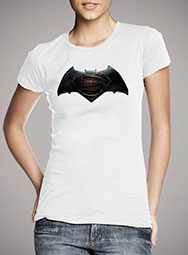 Женская футболка Batman vs Superman Logo
