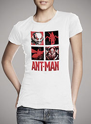 Женская футболка Ant-Man vs Yellowjacket Squared