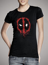 Женская футболка Deadpool Splatter