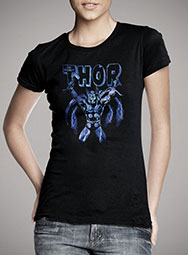 Женская футболка Electric Thor