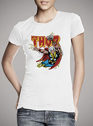 Женская футболка Thunder Struck Thor