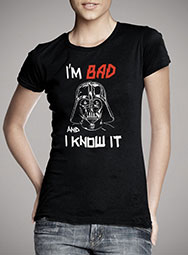 Женская футболка Bad Darth Vader