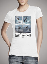 Женская футболка Battlefront Four Square