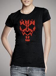 Женская футболка Darth Maul Grunge