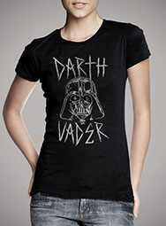 Женская футболка Darth Vader Metal