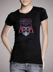 Женская футболка Darth Vader Neon Sign
