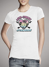 Женская футболка Love Struck Han and Leia