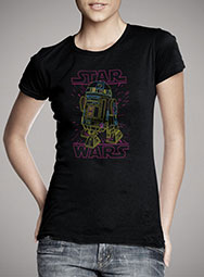 Женская футболка Neon R2-D2