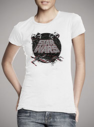 Женская футболка Star Wars Ship Splatter