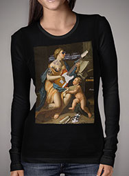Женская футболка с длинным рукавом Our Lady Of Rock N Roll