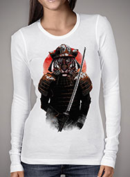 Женская футболка с длинным рукавом The Furious Samurai