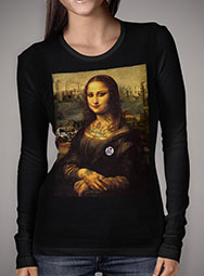 Женская футболка с длинным рукавом The Modern Mona