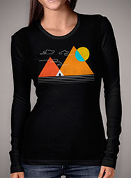 Женская футболка с длинным рукавом Mountain View