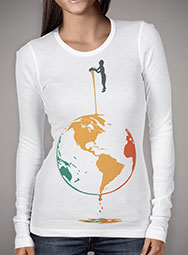 Женская футболка с длинным рукавом Fill Your World With Colors