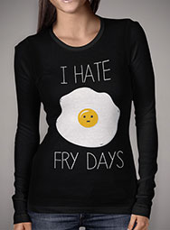Женская футболка с длинным рукавом I Hate Fridays