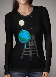 Женская футболка с длинным рукавом Reach the Moon