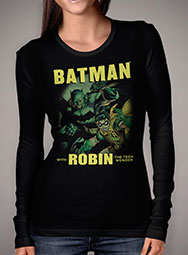 Женская футболка с длинным рукавом Batman and Robin