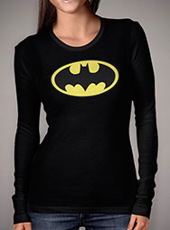 Женская футболка с длинным рукавом Classic Batman Logo