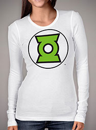 Женская футболка с длинным рукавом Green Lantern Corps