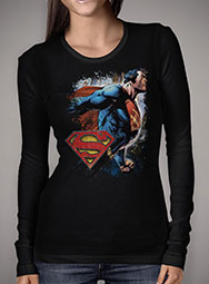 Женская футболка с длинным рукавом Superman - Son of Krypton