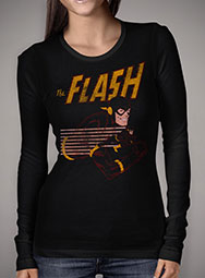 Женская футболка с длинным рукавом The Flash