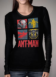 Женская футболка с длинным рукавом Ant-Man Heroes and Villains