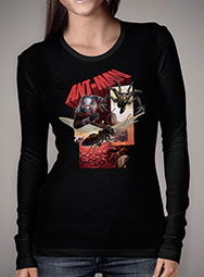 Женская футболка с длинным рукавом Ant-Man Rides