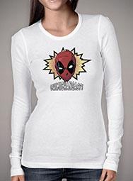 Женская футболка с длинным рукавом Deadpool Chimichangas