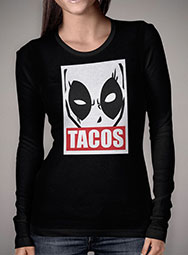 Женская футболка с длинным рукавом Deadpool Tacos
