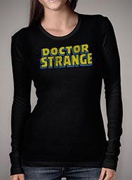 Женская футболка с длинным рукавом Dr Strange Logo