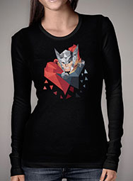 Женская футболка с длинным рукавом Polygon Thor
