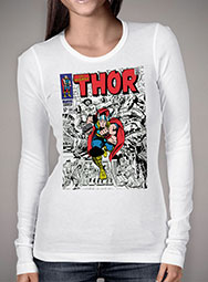 Женская футболка с длинным рукавом Thors Might