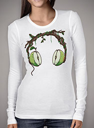 Женская футболка с длинным рукавом Apple Beats