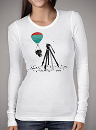 Женская футболка с длинным рукавом Supersize Cam Atraction